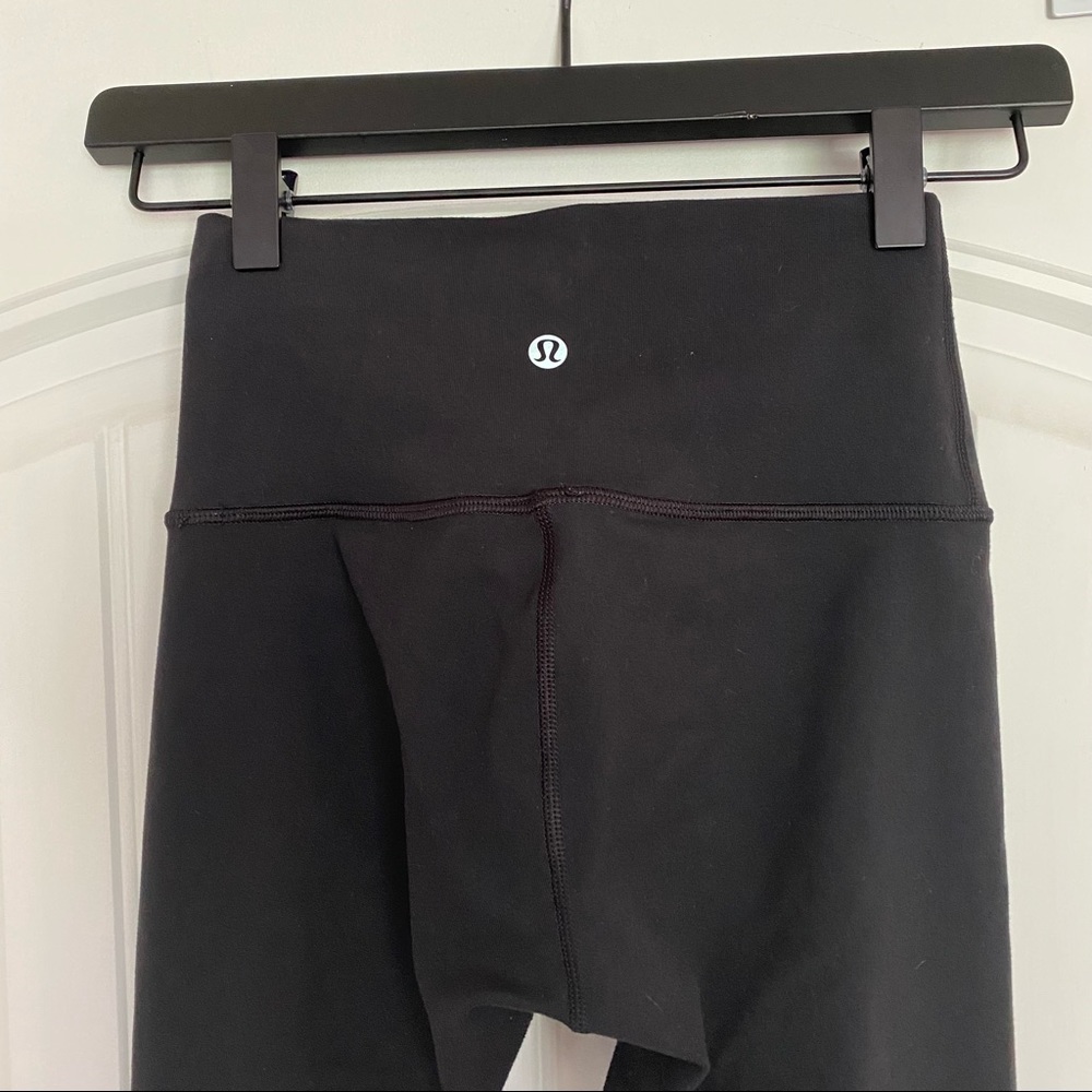 Lululemon full length black leggings Size 2